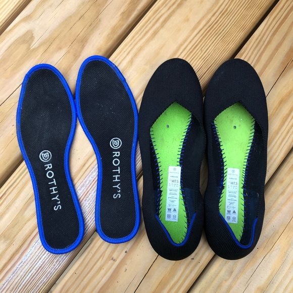 Rothys flat black 7.5 - Picture 4 of 5